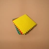 Yellow spliced foam floor mat, thickened anti-slip children's crawling mat, baby play mat details Picture